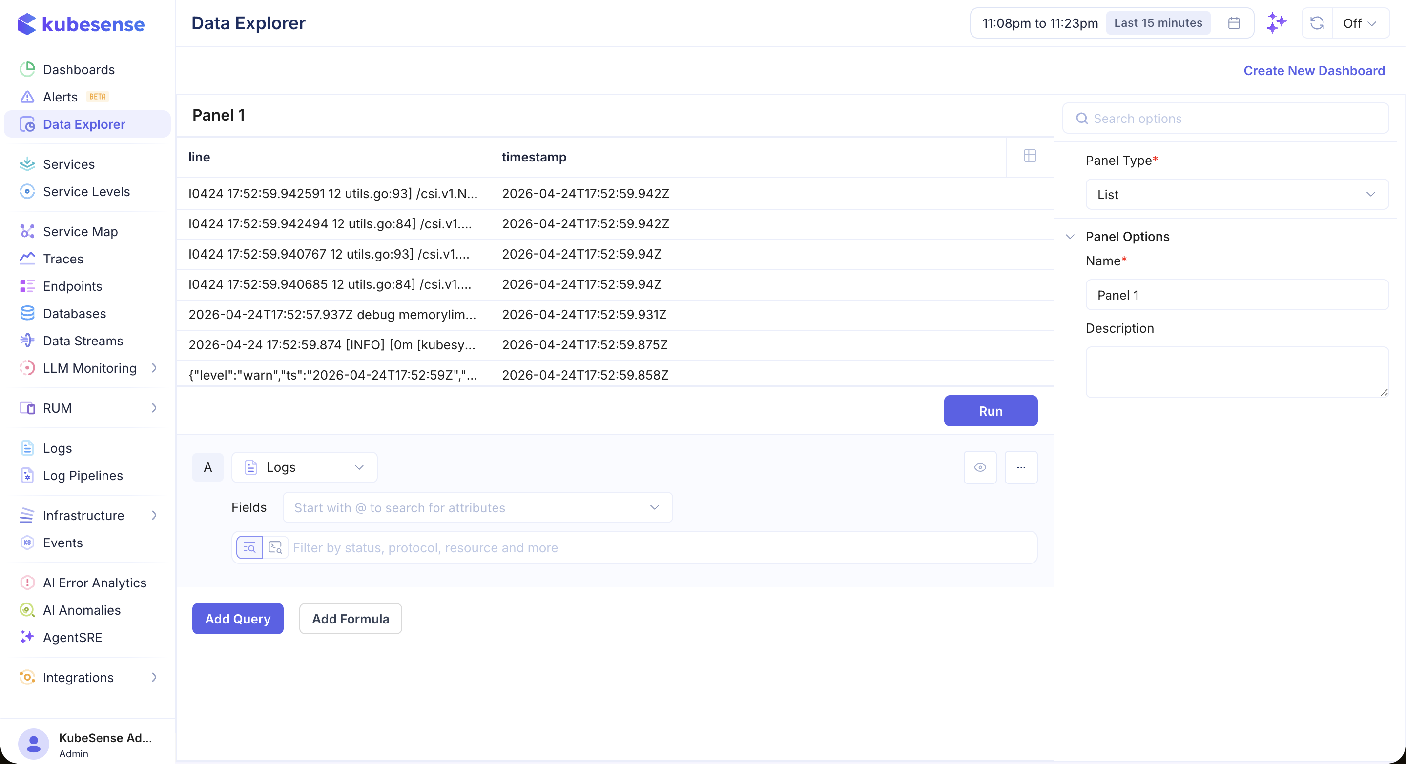 List View Default