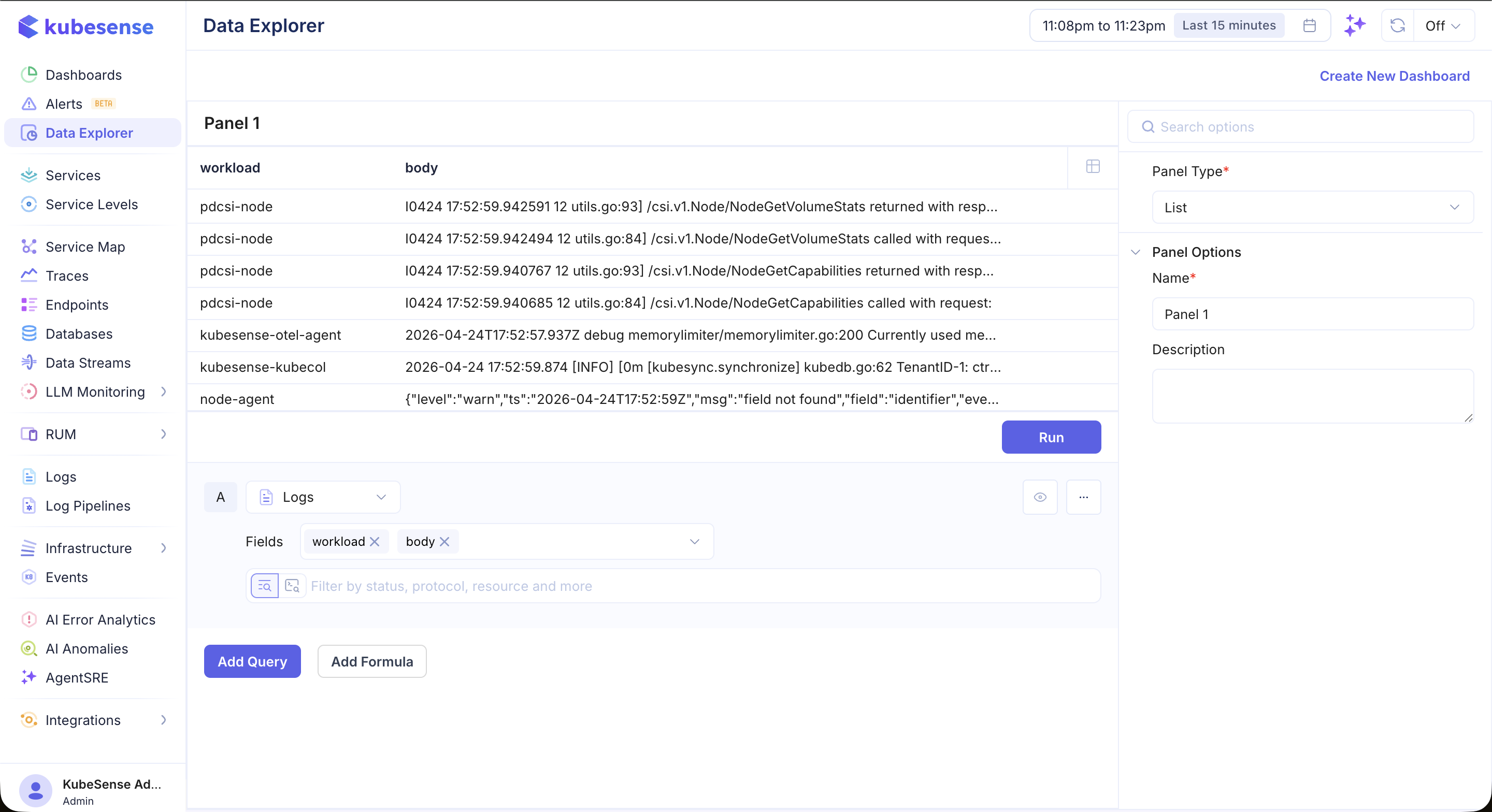 List View with Custom Fields