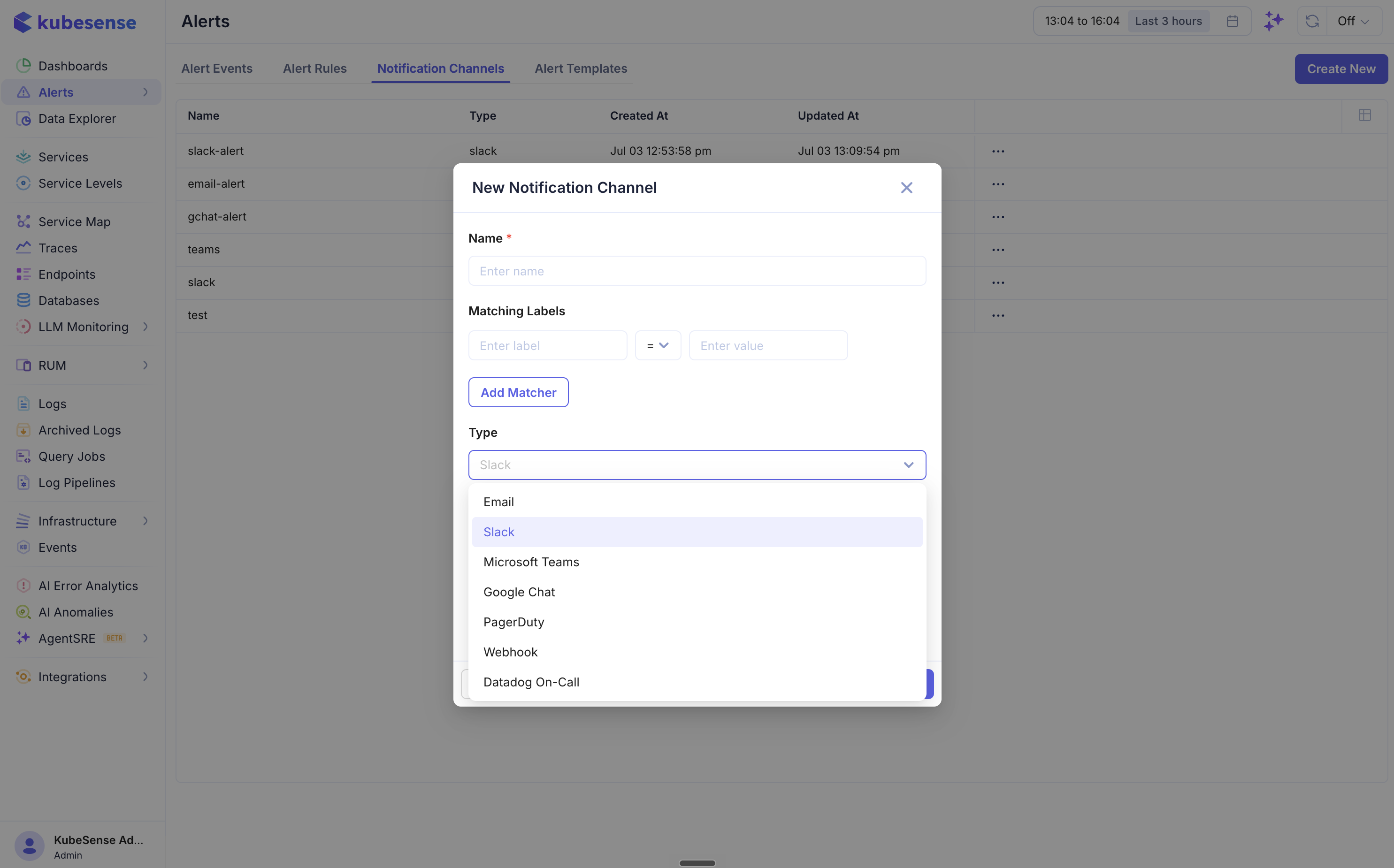 Create Notification Channel