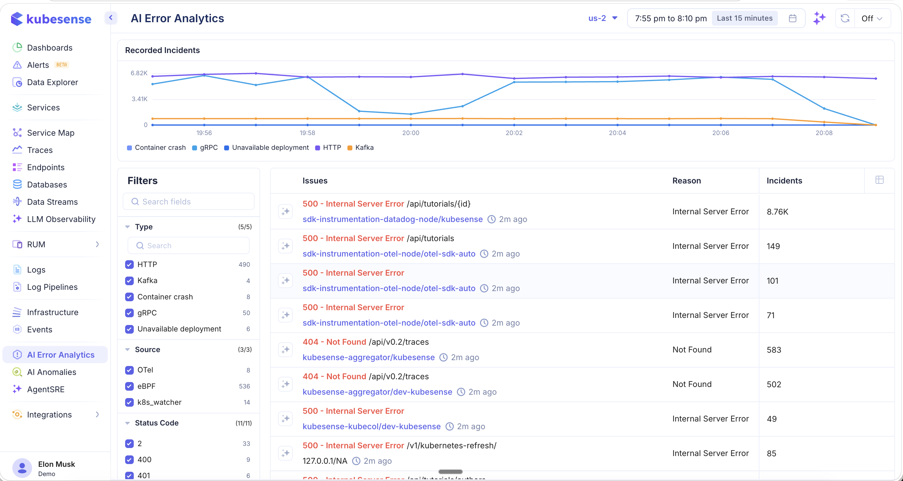 AI Error Analytics — Overview