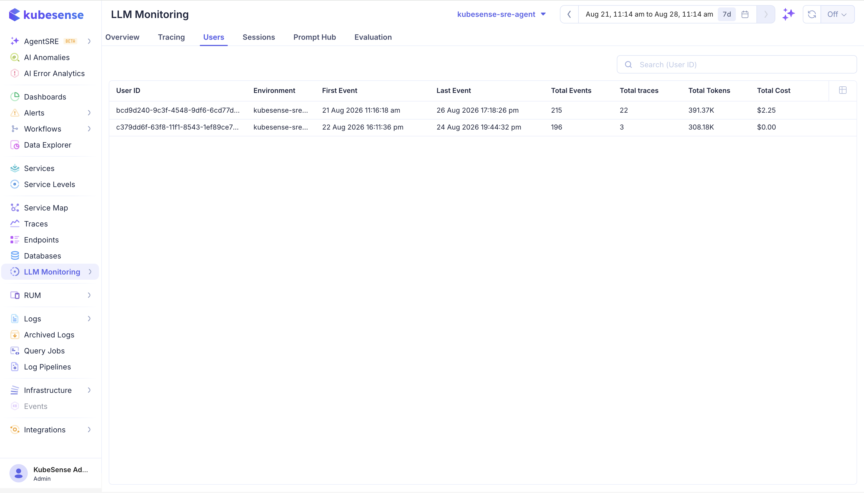 LLM Users view