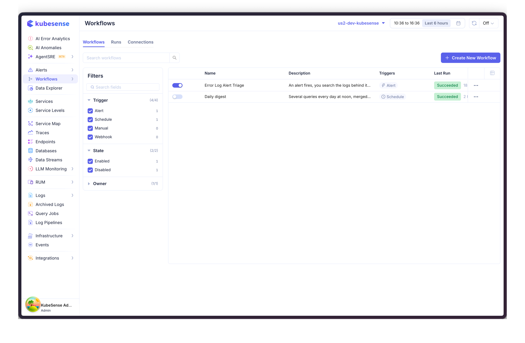Workflows